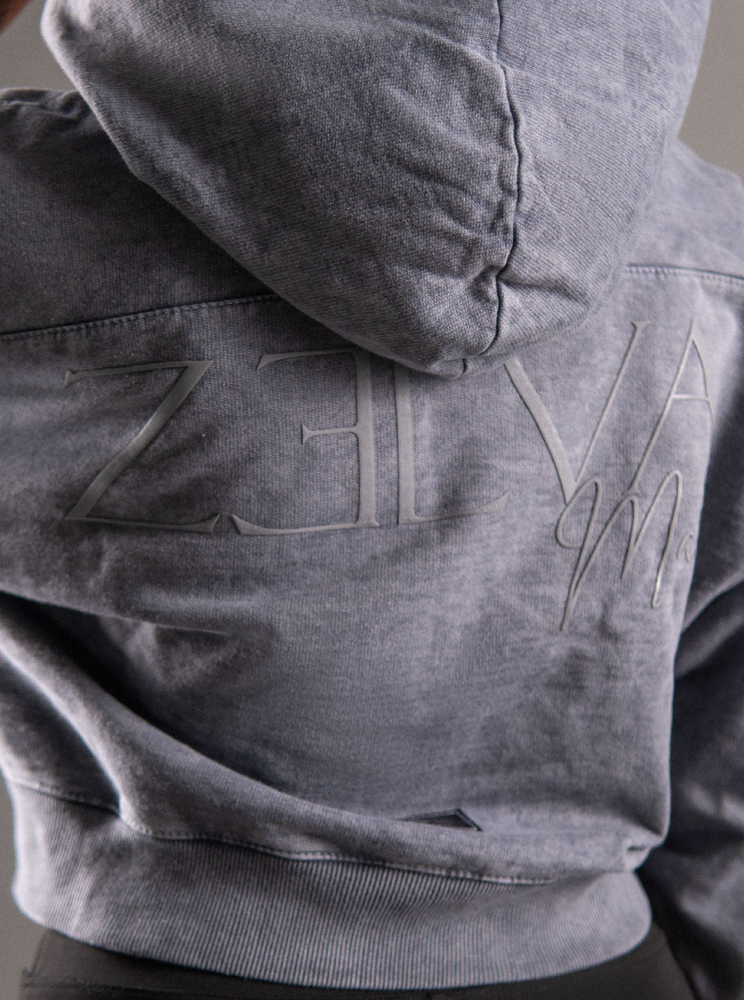 Acid Wash Women's Hooded Diver