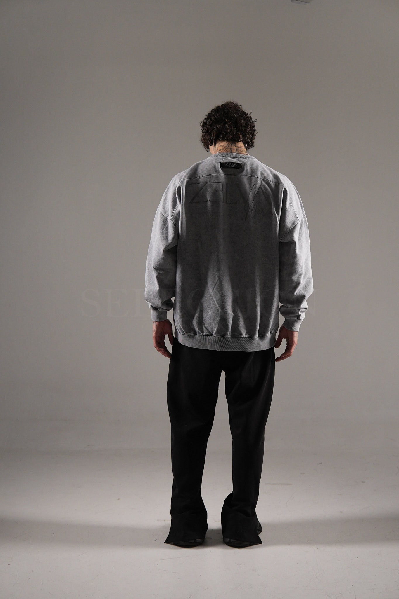 VINTAGE GREY HOODIE
