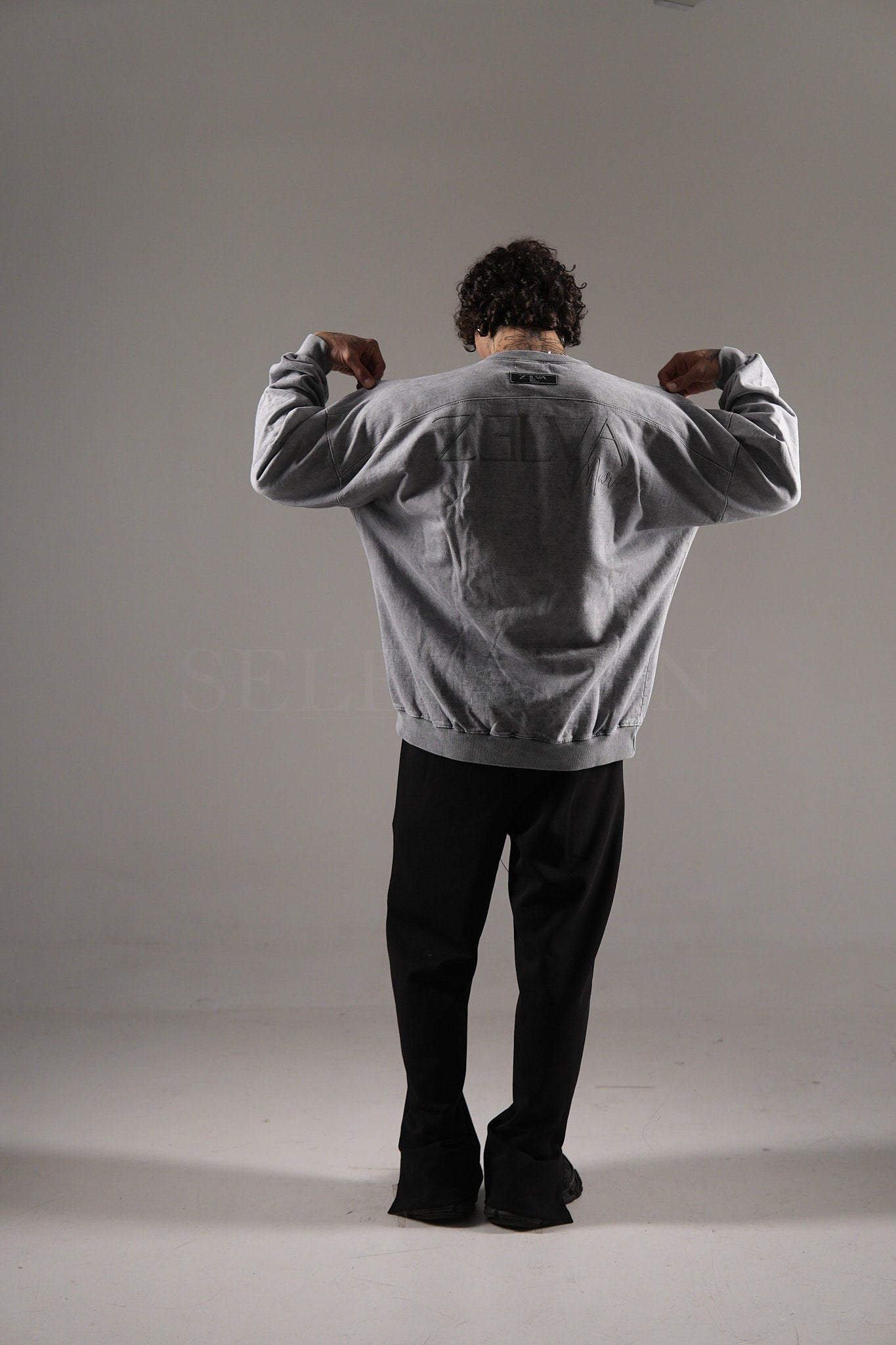VINTAGE GREY HOODIE